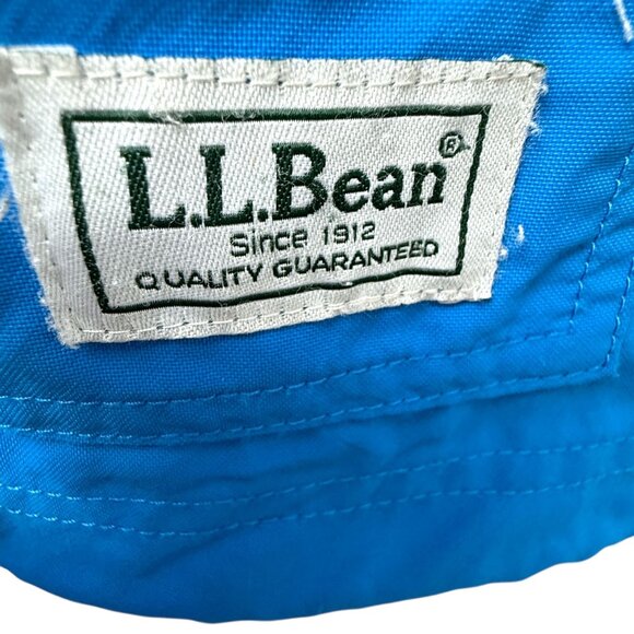 LL Bean Womens Jacket Plus Size 3X Blue Zip Front Windbreaker Outdoor Utility - Picture 7 of 14